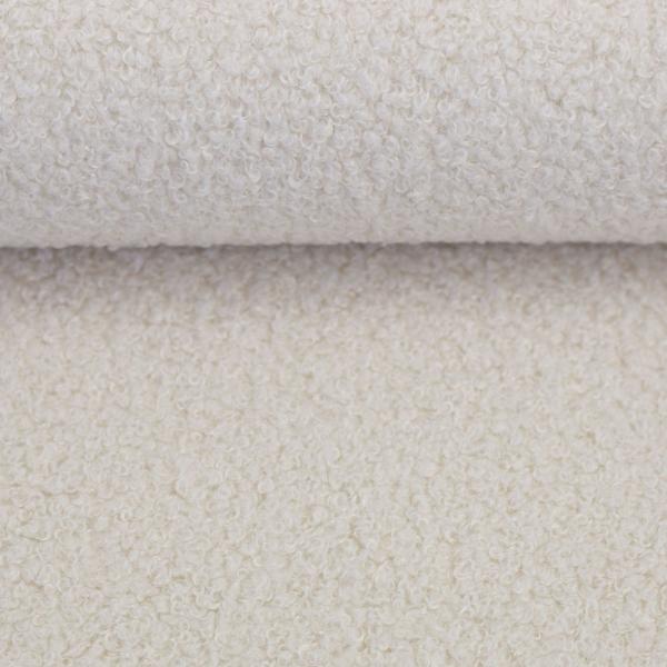 Teddy Boucle Kodiak Naturweiß von Swafing
